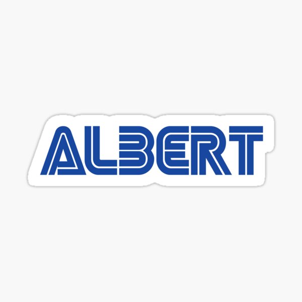 Birthday Albert Stickers Redbubble - roblox birthday stickers redbubble