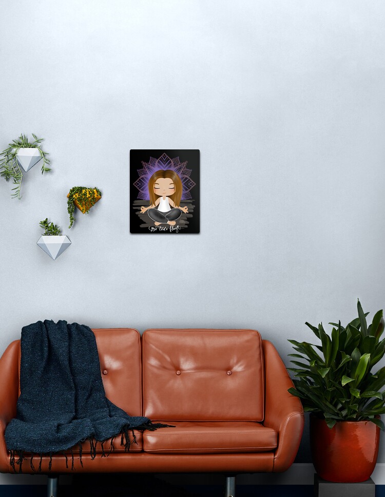 LET EVERYTHING FLOW" Metal Print by LCALATRAVA | Redbubble