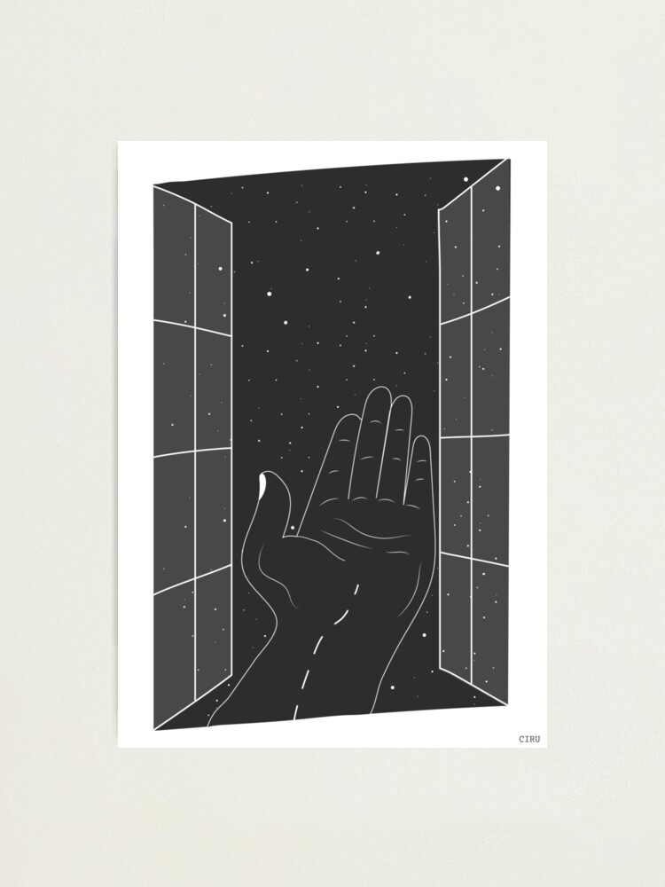 Alternate view of The road of thought Photographic Print