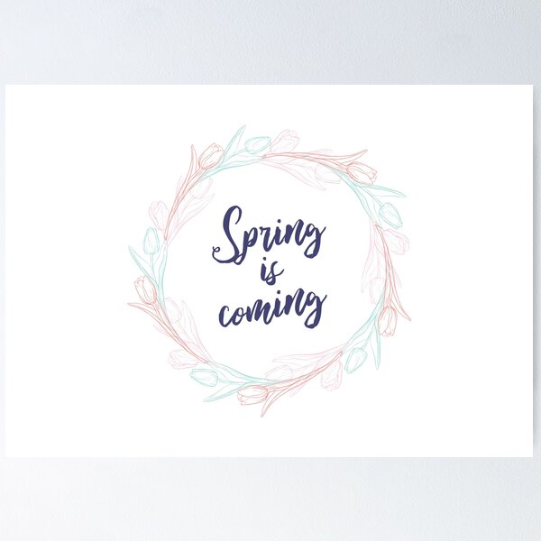 Item preview, Spring is coming designed and sold by carrot4all.