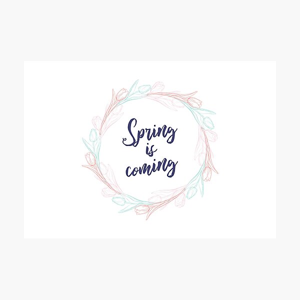 Item preview, Spring is coming designed and sold by carrot4all.