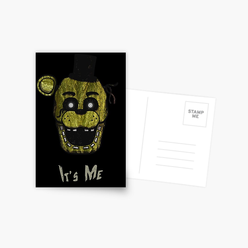 Five Nights at Freddy's - FNAF 4 - Phantom Puppet - It's Me Postcard for  Sale by Kaiserin