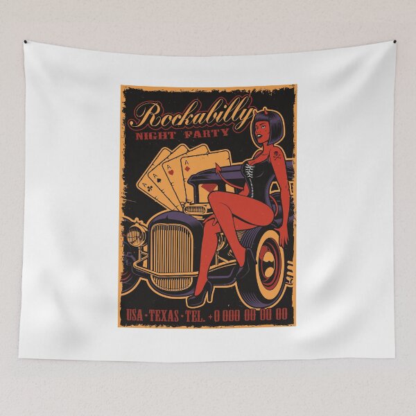 Item preview, Vintage poster - Night party designed and sold by Simon Dast.