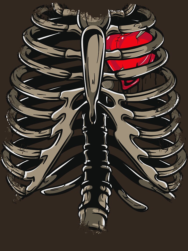 "Rib Cage & Heart" Tshirt by KimberlyMarie Redbubble