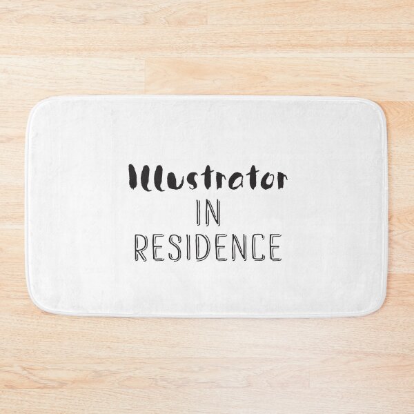 Item preview, Illustrator in residence  designed and sold by jazzydevil.