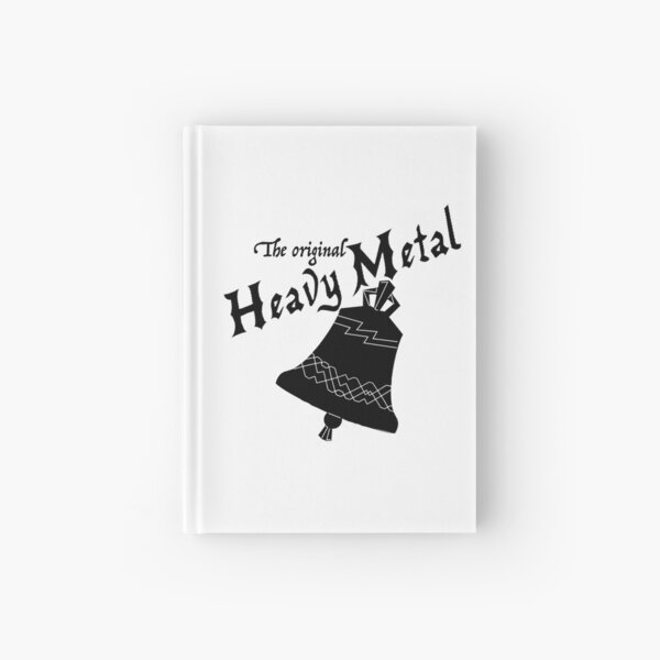 Heavy Metal logo Hardcover Journal