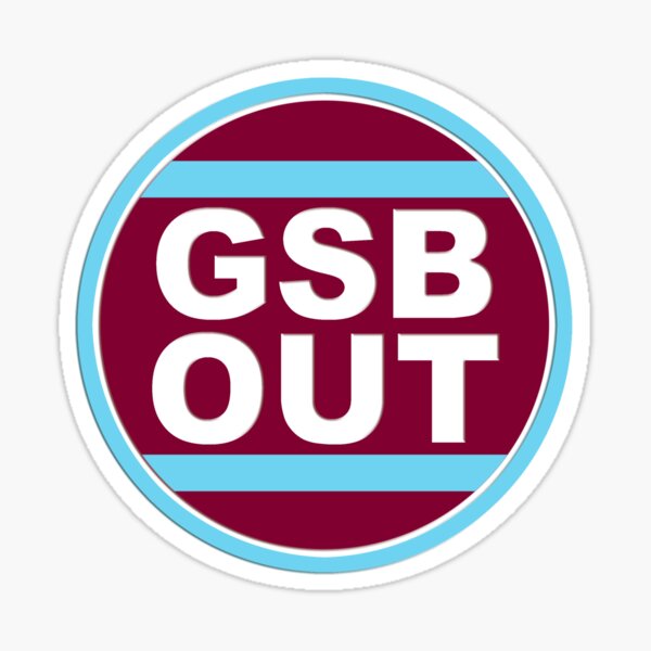 GSB Roundal 3D (on background colour version) Sticker