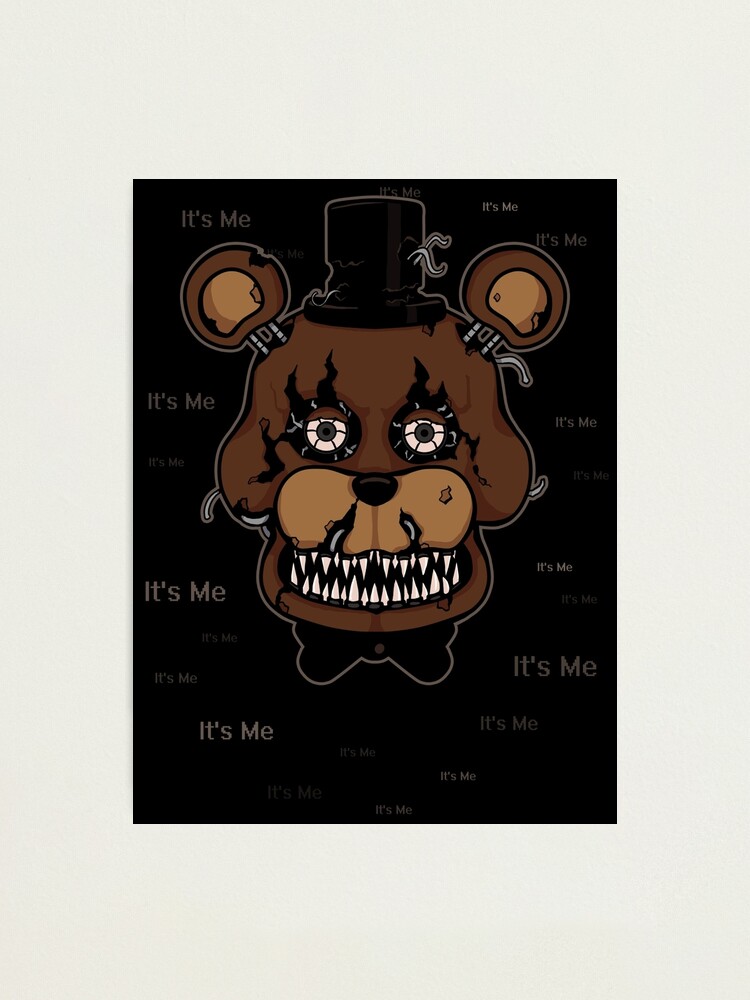 Five Nights at Freddy's - FNAF 4 - Nightmare Freddy | Photographic Print