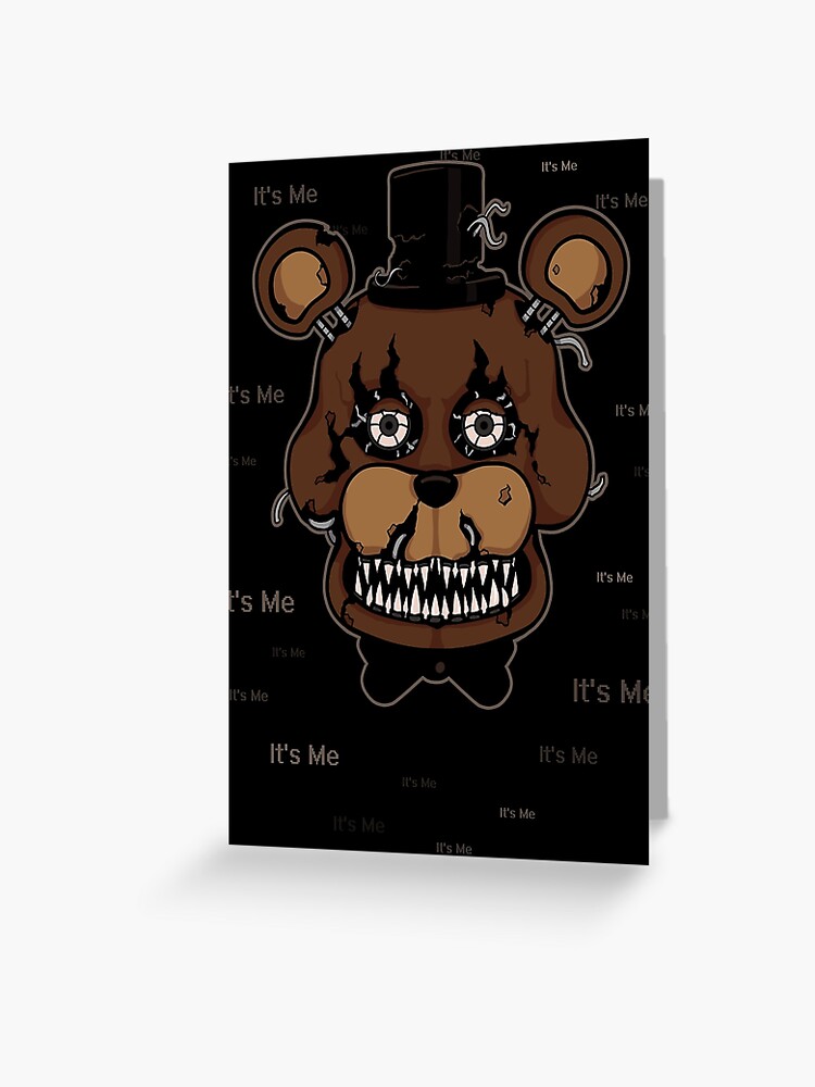 Five Nights at Freddy's - FNAF 4 - Nightmare Freddy Greeting Card