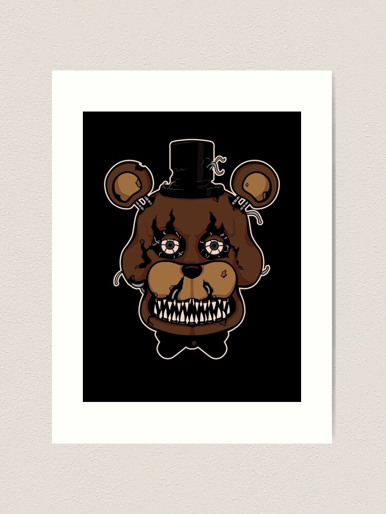 Five Nights at Freddy's - FNAF 4 - Nightmare Freddy Art Print for Sale by  Kaiserin