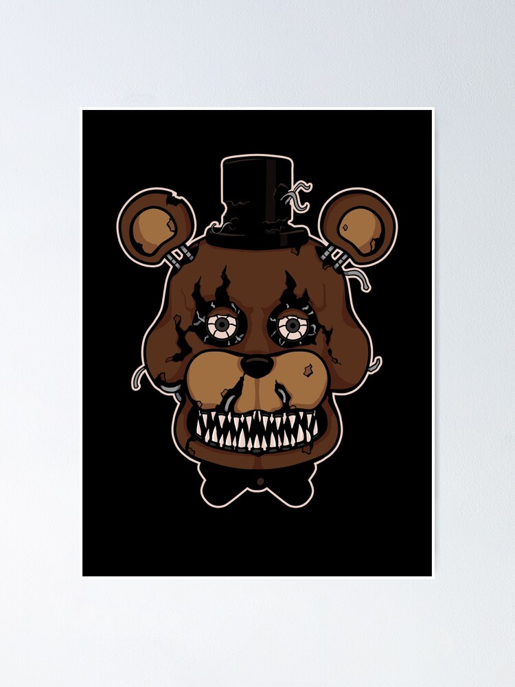 FNaF 4 Nightmare Freddy Poster