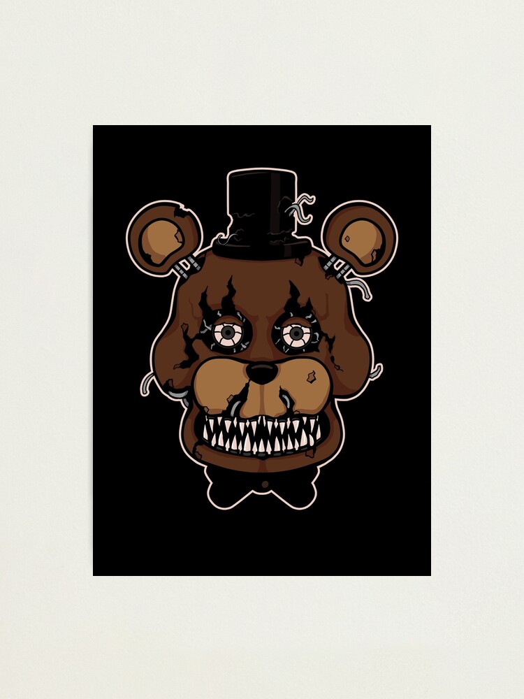 Five Nights at Freddy's - FNAF 4 - Nightmare Freddy Photographic Print for  Sale by Kaiserin