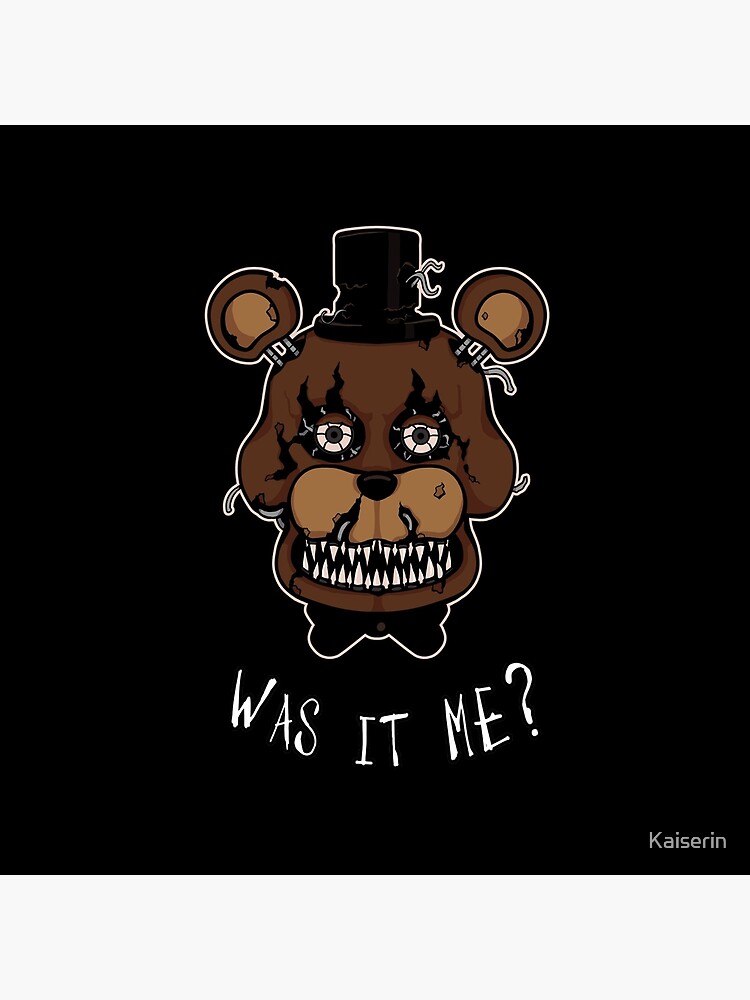 Five Nights at Freddy's - FNAF 4 - Nightmare Freddy - Was It Me? Tote Bag  for Sale by Kaiserin