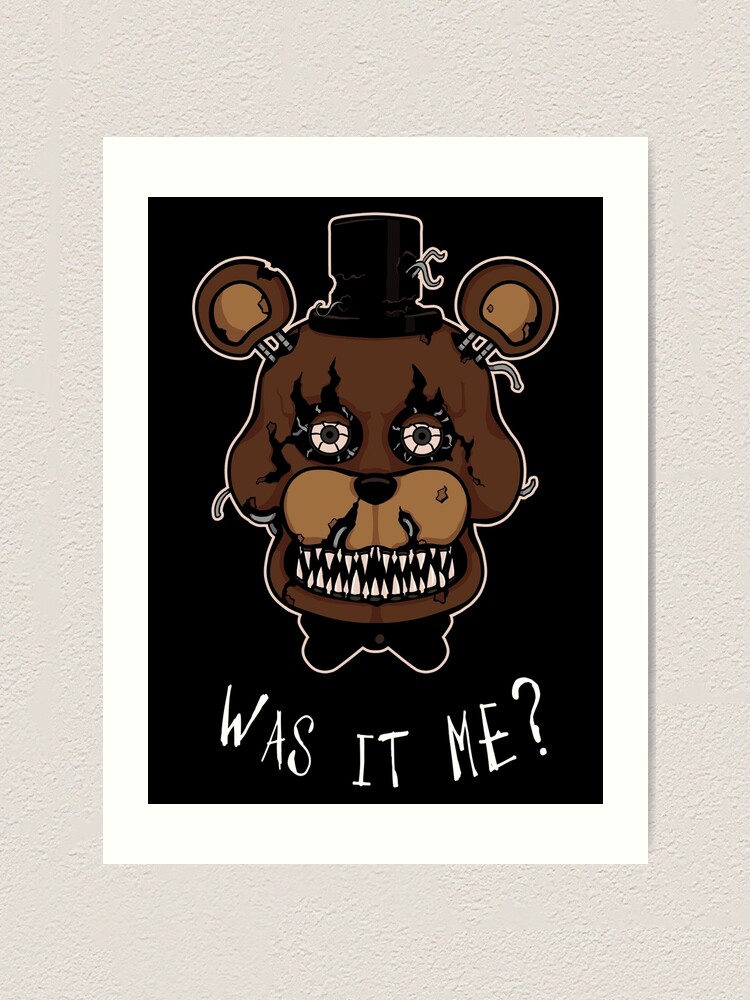 Five Nights at Freddy's - FNAF 4 - Nightmare Freddy Poster for