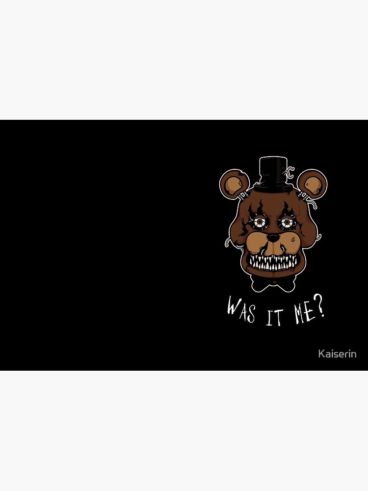 Five Nights at Freddy's - FNAF 4 - Nightmare Freddy - Was It Me? Tote Bag  for Sale by Kaiserin