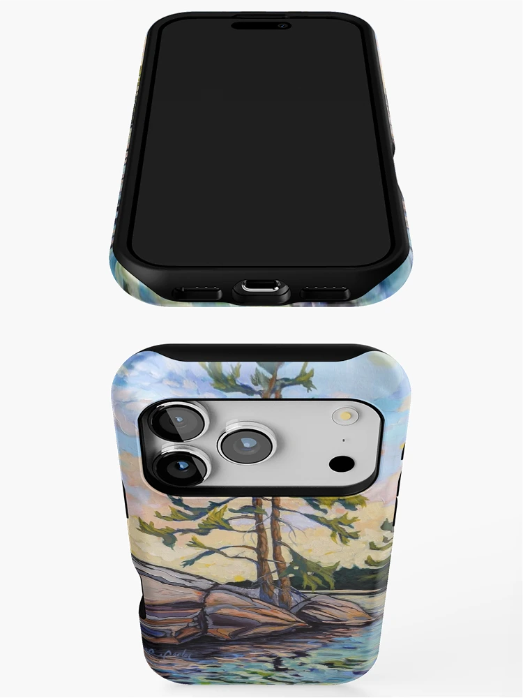 Thumbnail 3 of 4, iPhone Case, Reflections designed and sold by Rachael-Rector.
