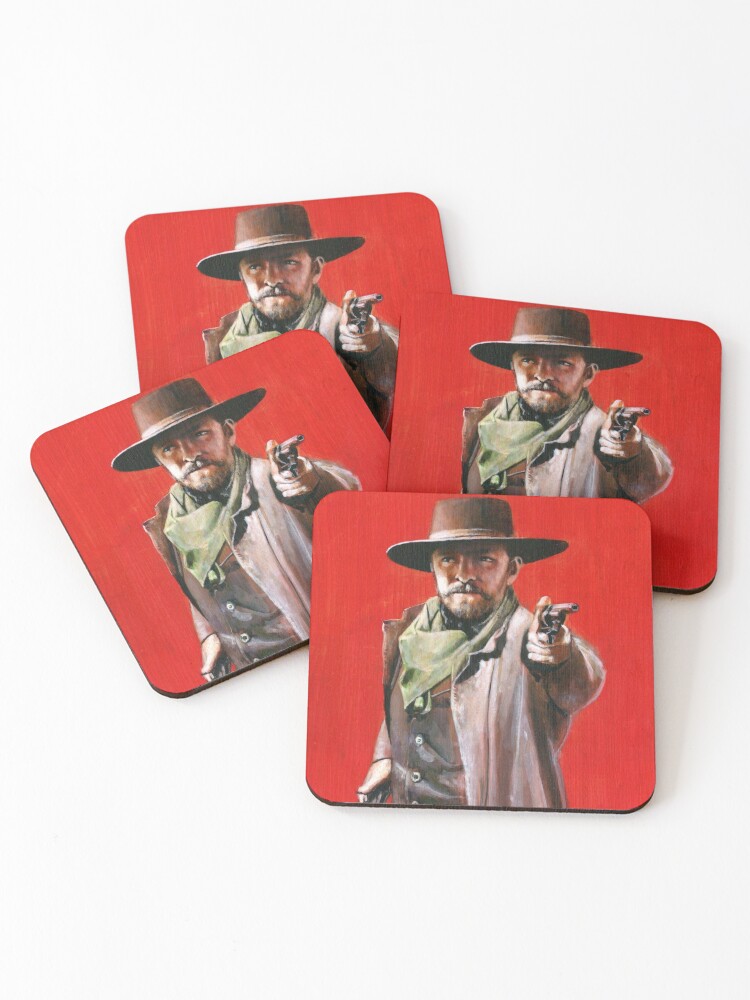 Cowhide Coasters Set of 4