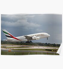 Emirates A380 Poster