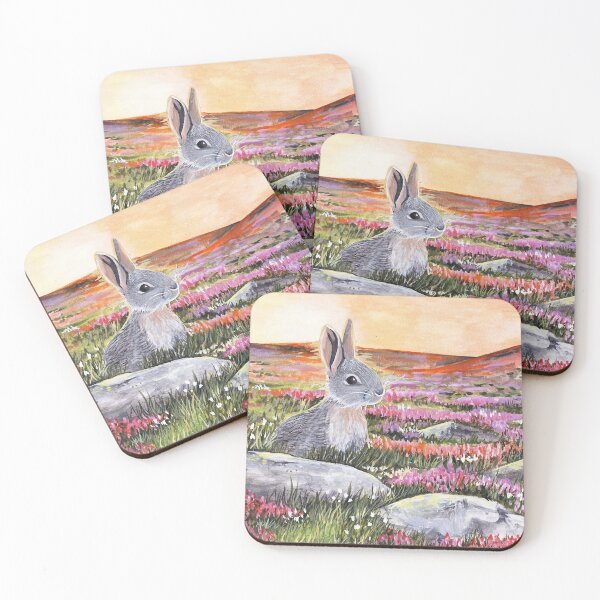 Item preview, Rabbit in the heather designed and sold by thelowerdreams.