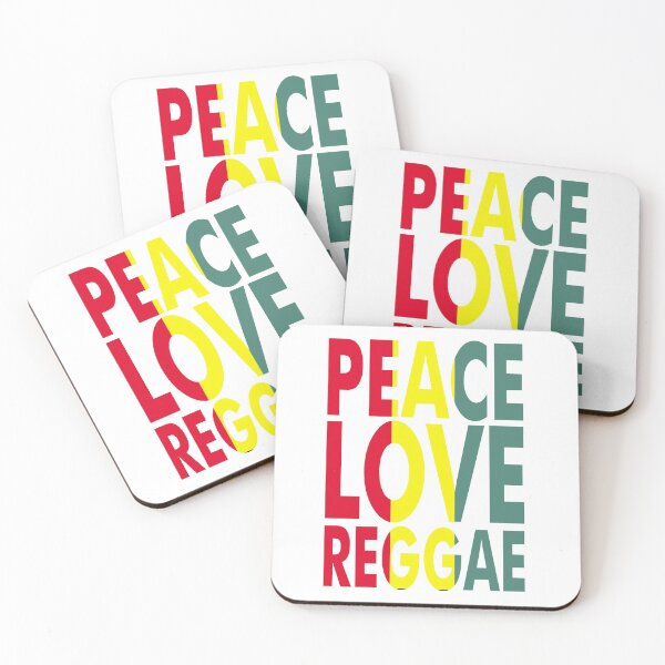 Item preview, PEACE, LOVE, REGGAE designed and sold by Sérgio Léo.