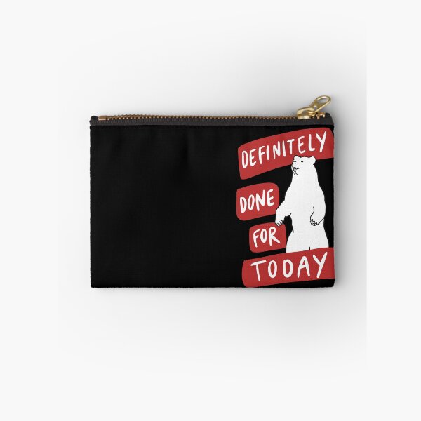 Item preview, Lazy Procrastination Bear - Definitely Done For Today designed and sold by isstgeschichte.