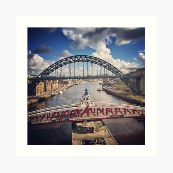 The Bridges of the River Tyne Art Print