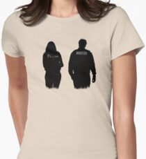 A Writer & His Muse Women's Fitted T-Shirt
