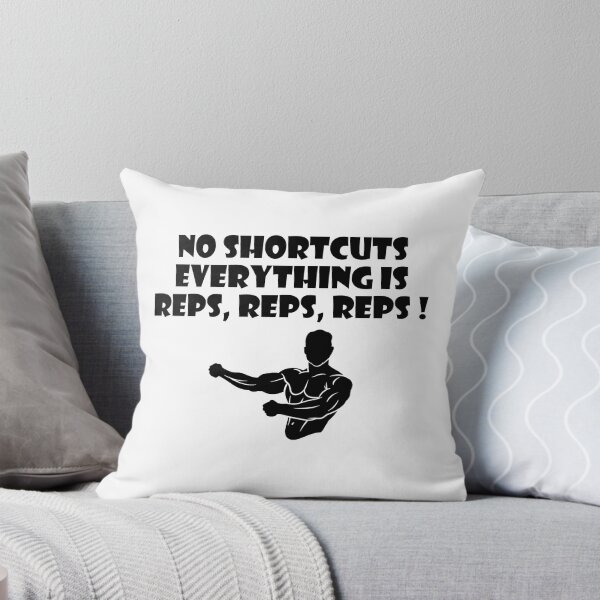 Item preview, NO SHORTCUTS EVERYTHING IS REPS, REPS, REPS! designed and sold by trainingclothes.