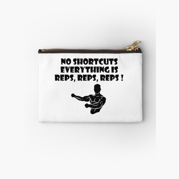 Item preview, NO SHORTCUTS EVERYTHING IS REPS, REPS, REPS! designed and sold by trainingclothes.