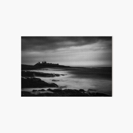 High Tide, Dunstanburgh Castle Art Board Print