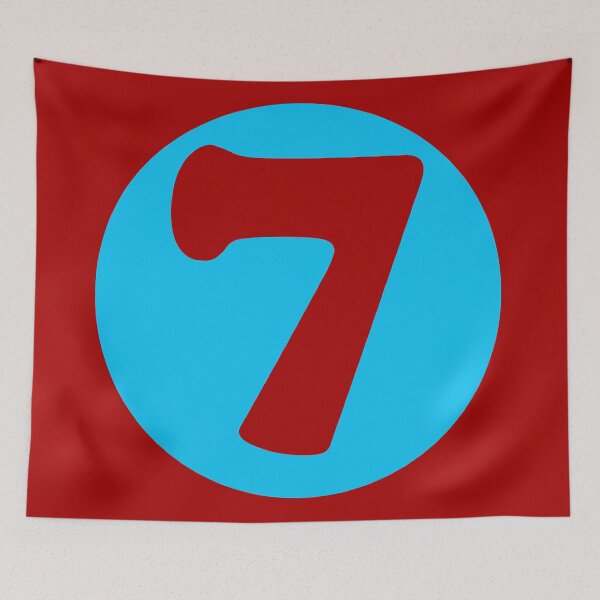 Item preview, Number Seven #7 designed and sold by Texterns.