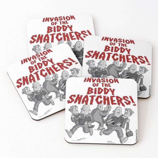 Item preview, Invasion of the Biddy Snatchers designed and sold by goddardcartoons.