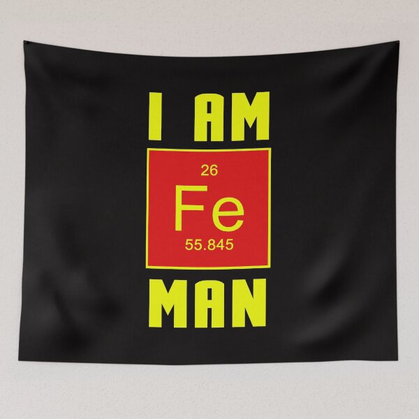 Item preview, I am Fe Man (Gold and Red) designed and sold by DafyddEm.