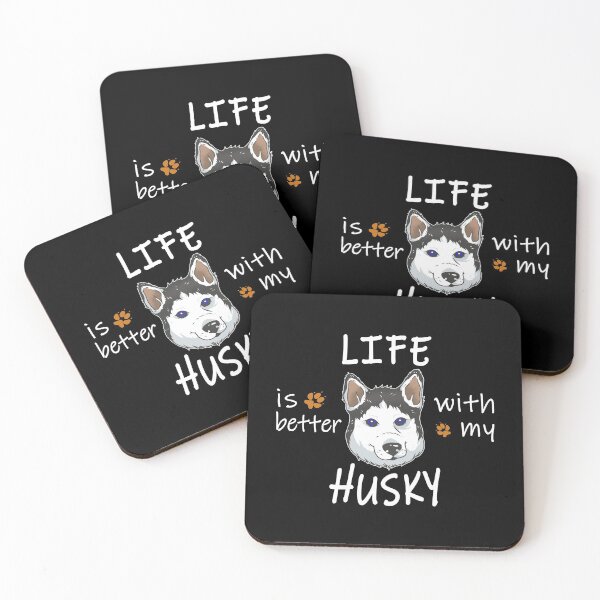 Item preview, A HUSKY will make the life better of dog lovers designed and sold by SiRaGeckoDesign.