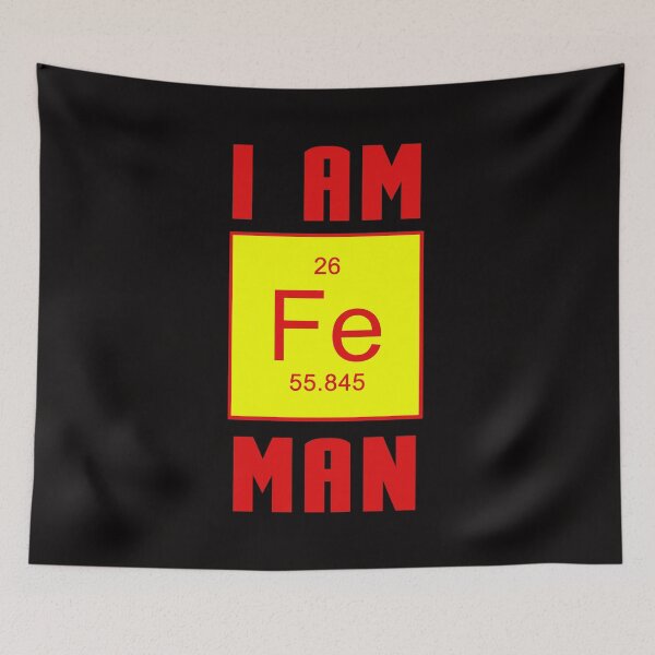 Item preview, I am Fe Man (Red and Gold) designed and sold by DafyddEm.