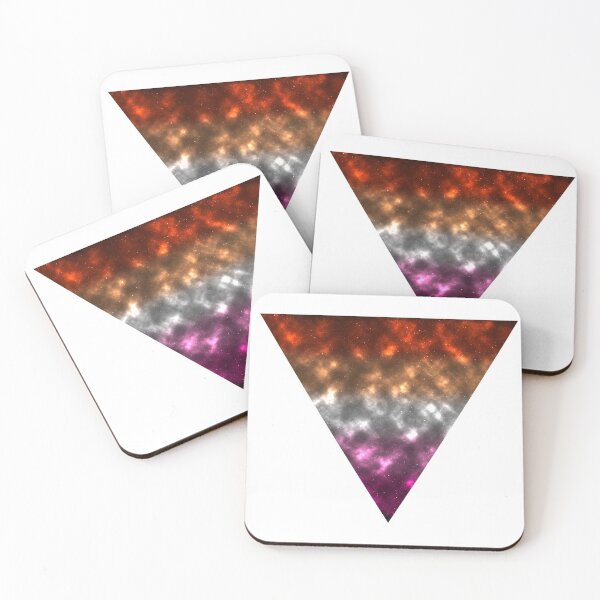 Item preview, Lesbian Pride Inverted Triangle   designed and sold by Bloodfire09.