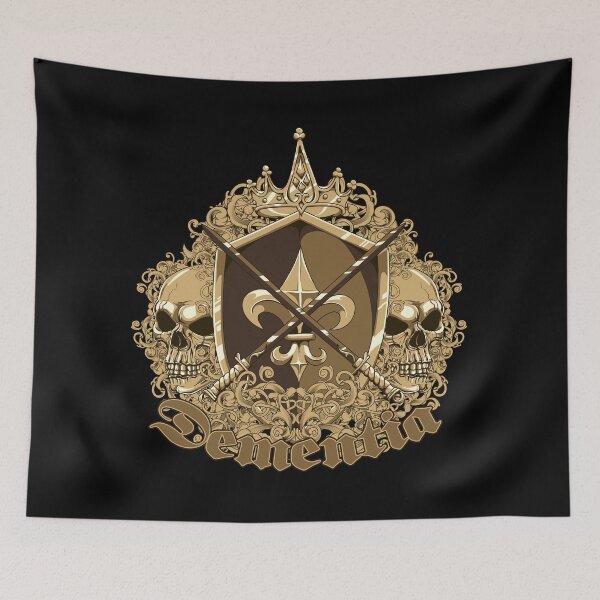 Item preview, Dementia -double skull designed and sold by TinoThreads.