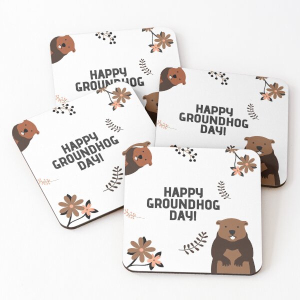 Item preview, Happy Groundhog Day designed and sold by befine01.