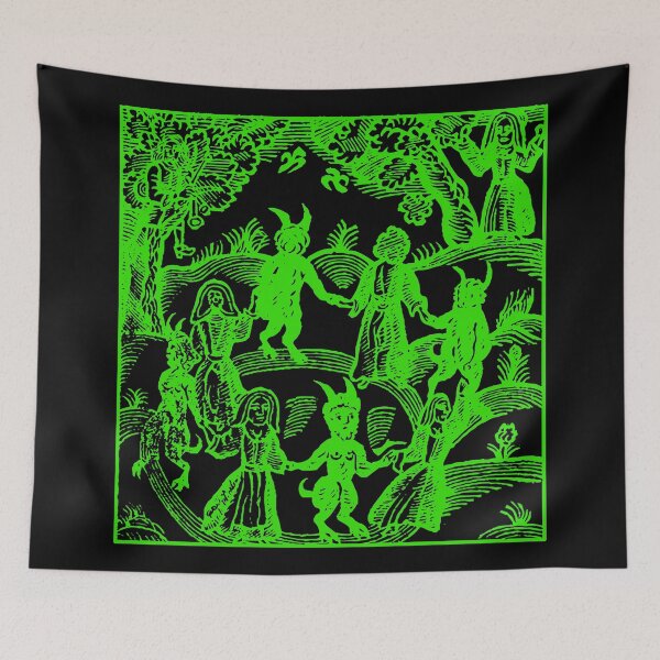 Item preview, Dance with the Devil GREEN designed and sold by TheWhiteBear.