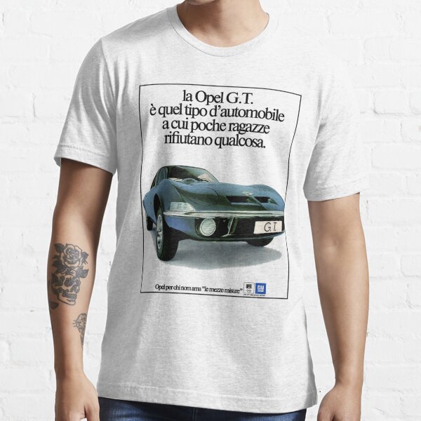 Opel Gt T Shirt By Throwbackm2 Redbubble
