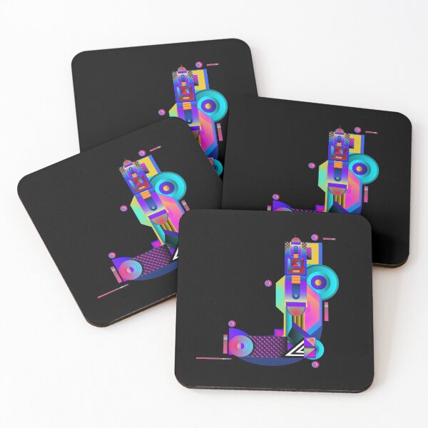 Item preview, Colorful Alphabet, Letter J designed and sold by Space-Bug.