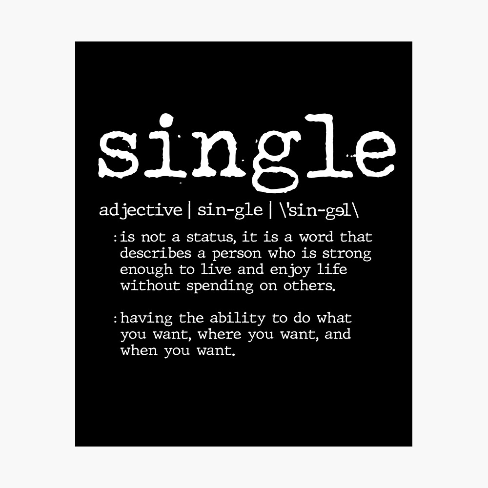 Single Status Definition