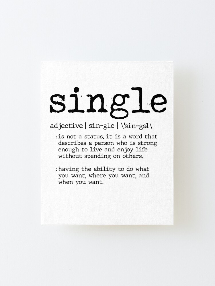 Status single 
