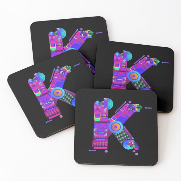 Item preview, Colorful Alphabet, Letter K designed and sold by Space-Bug.