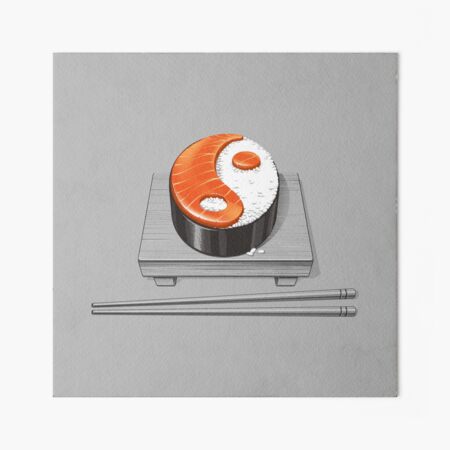 Yin and Yang Personalized Sushi Board