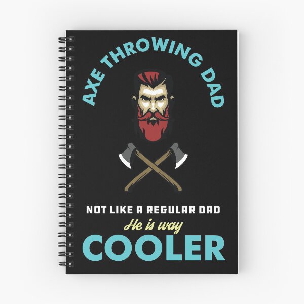 Item preview, Axe Throwing Dad Not Like A Regular Dad He Is Way Cooler Dark designed and sold by funnierthanthou.