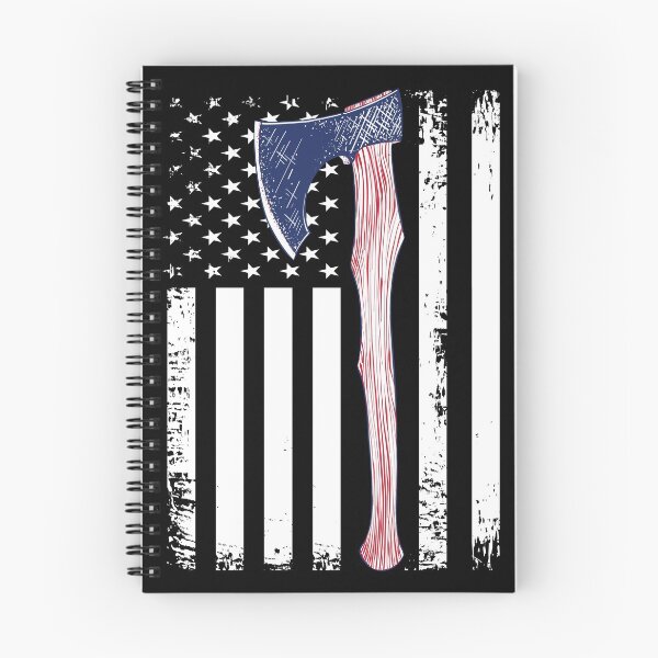 Item preview, Axe Throwing Vintage American Flag designed and sold by funnierthanthou.