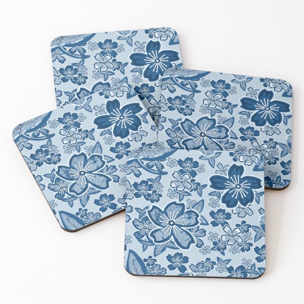 Item preview, Limited Blue Floral designed and sold by Giliane Bader.