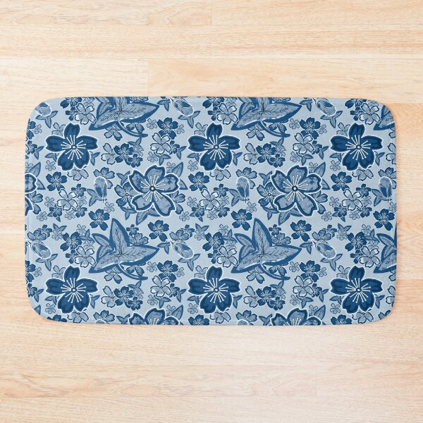 Item preview, Limited Blue Floral designed and sold by Giliane Bader.