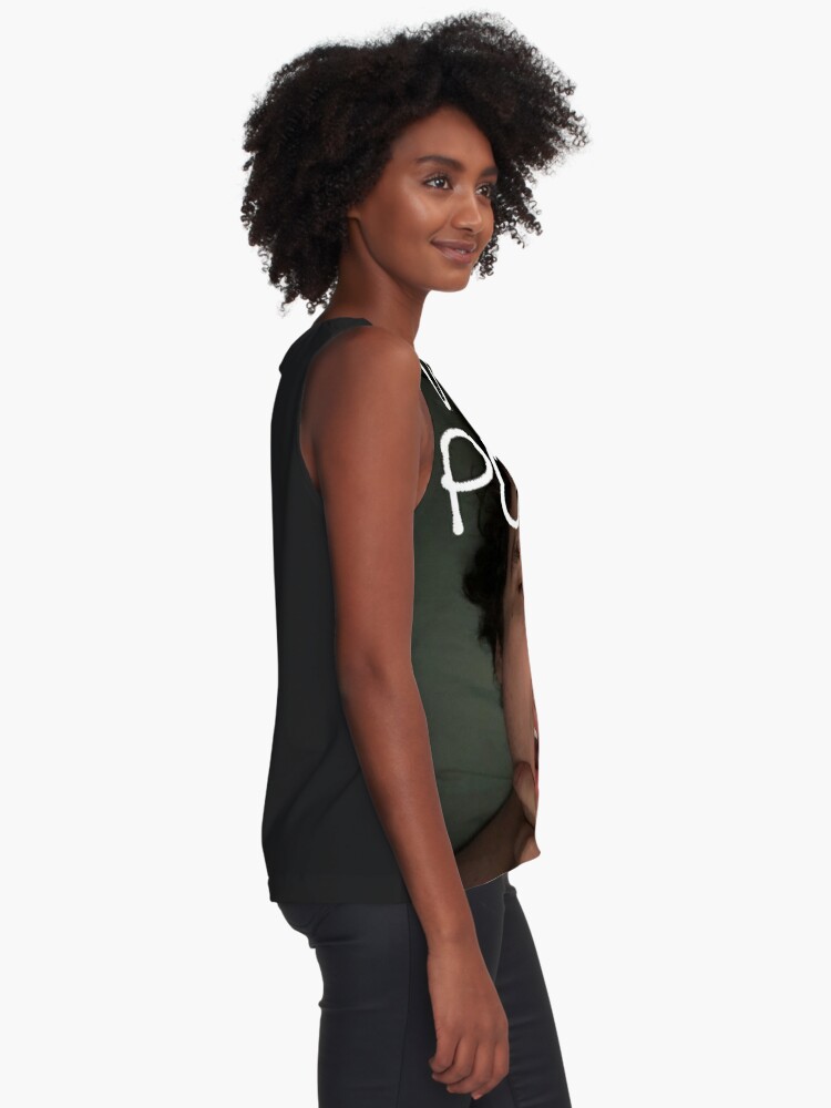 COTTON JERSEY TANK, SOOT